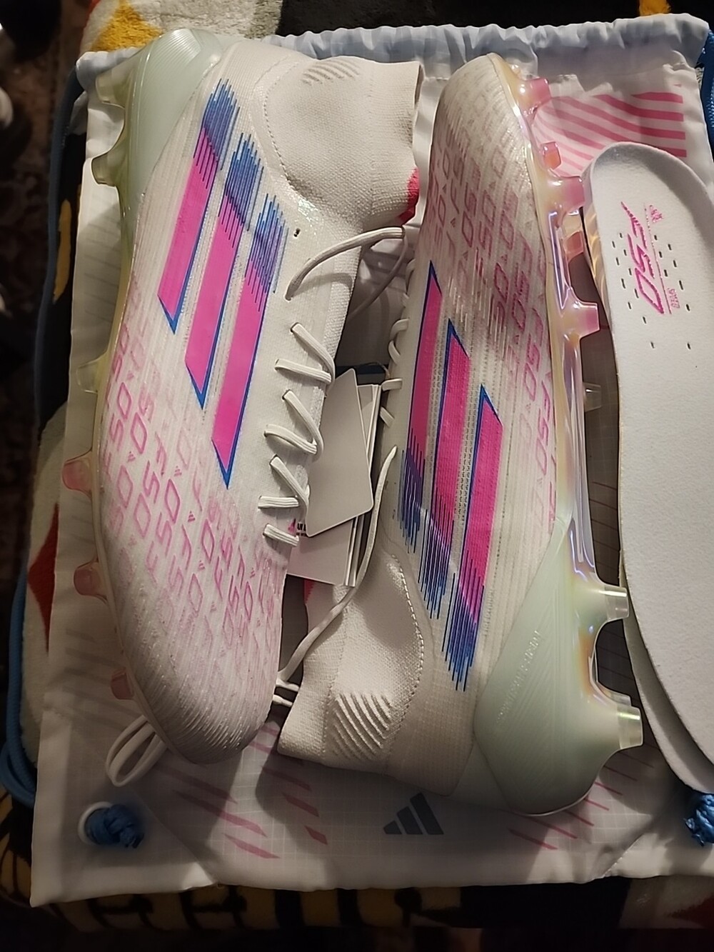 Adidas F50 SPARKFUSION ELITE Soccer boots Women's JH7650 Size 13